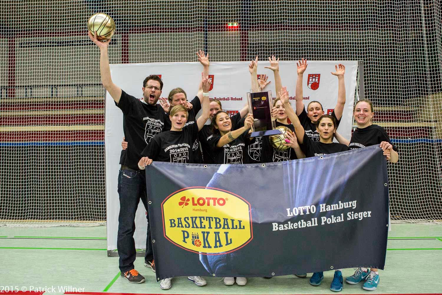 Pokalsieger 2015 Damen - BG Hamburg-WEst
