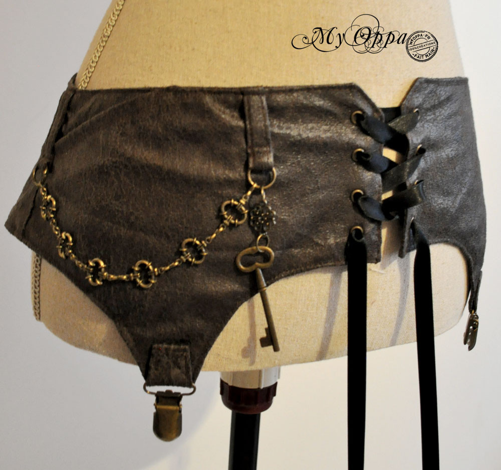 creation jupe steampunk my oppa skirt fashion