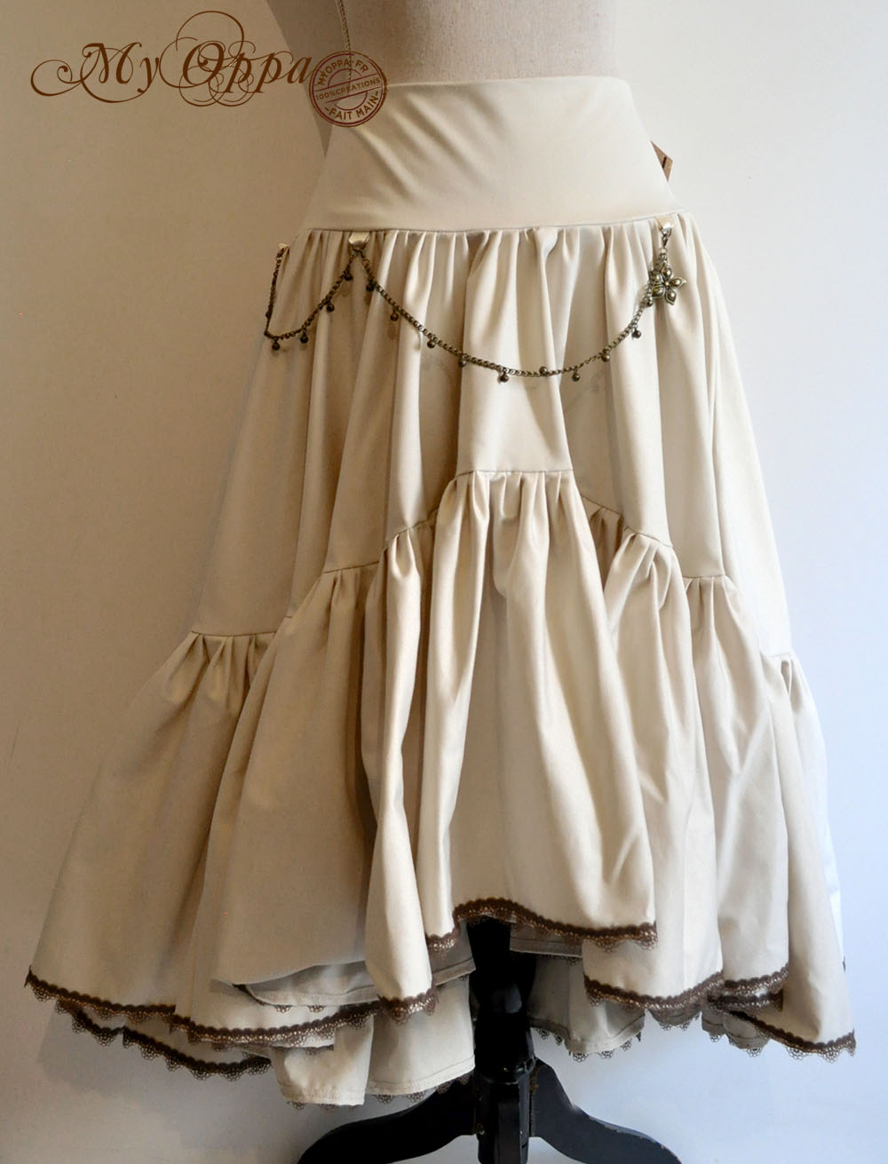creation jupe my oppa bohème skirt fashion bohemian