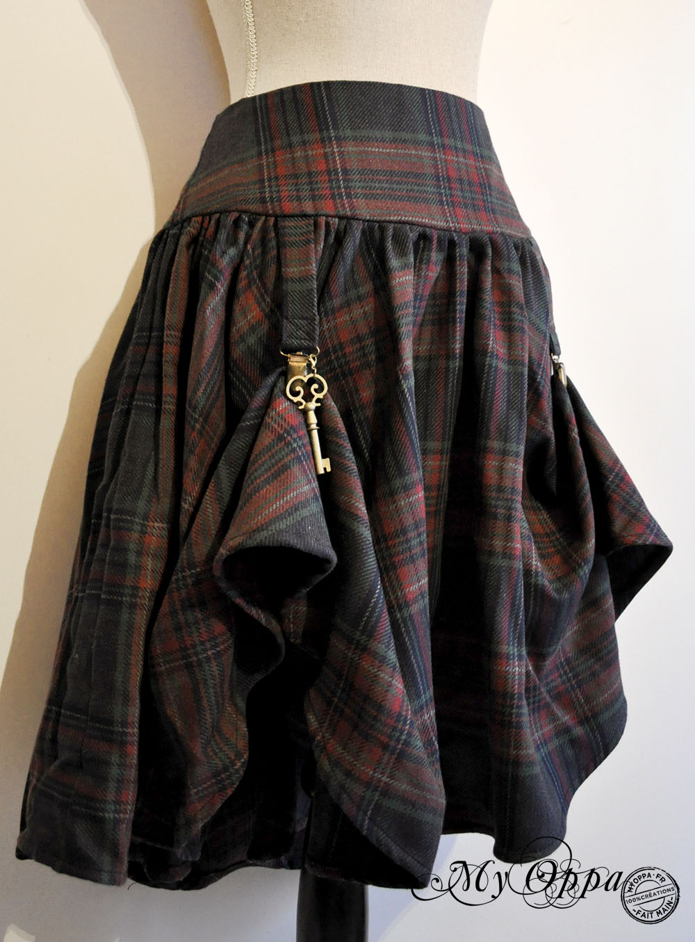 creation jupe my oppa bohème skirt fashion steampunk