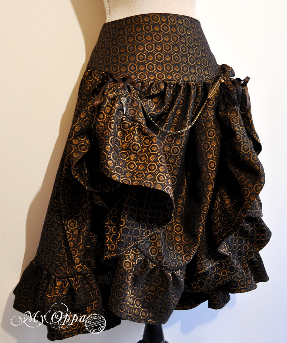 creation jupe my oppa bohème skirt fashion steampunk