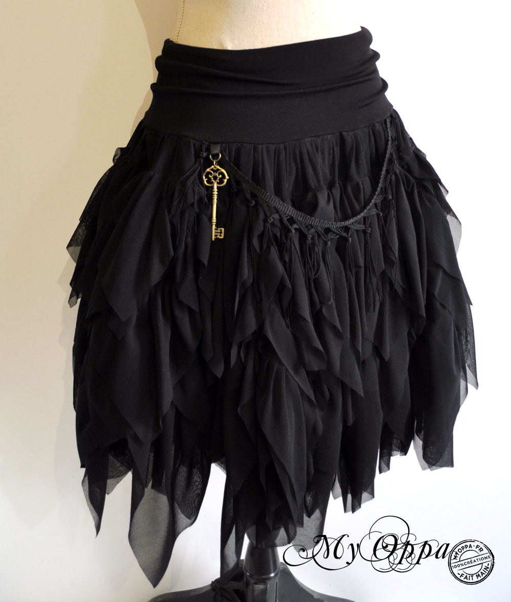 creation jupe steampunk my oppa bohème skirt fashion