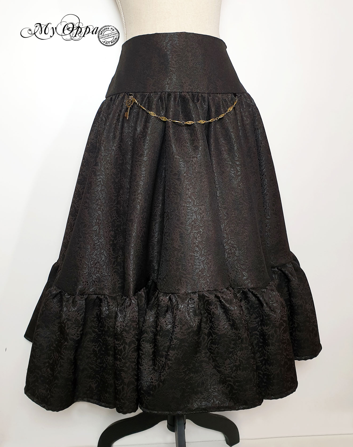 creation jupe steampunk my oppa skirt fashion