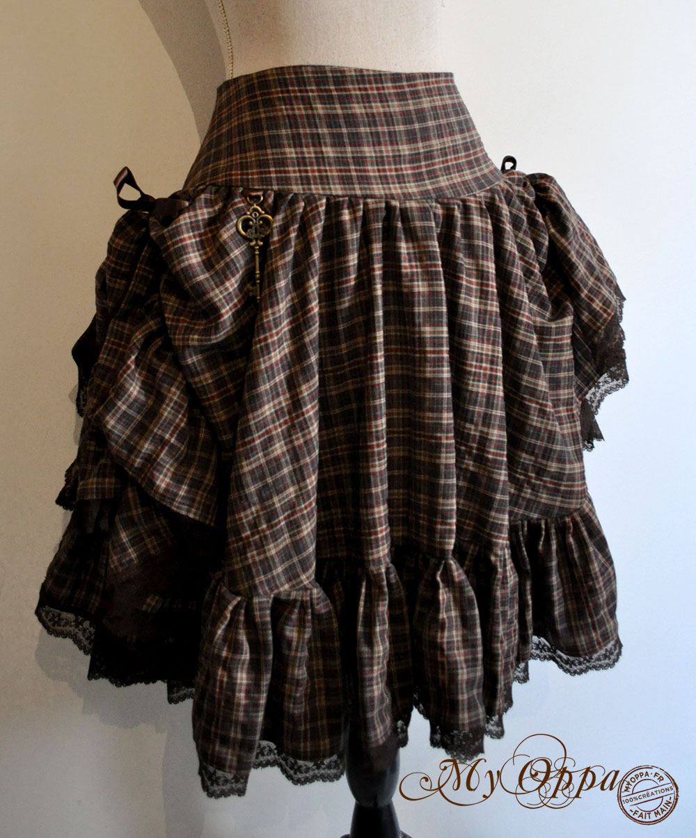 creation jupe my oppa bohème skirt fashion steampunk