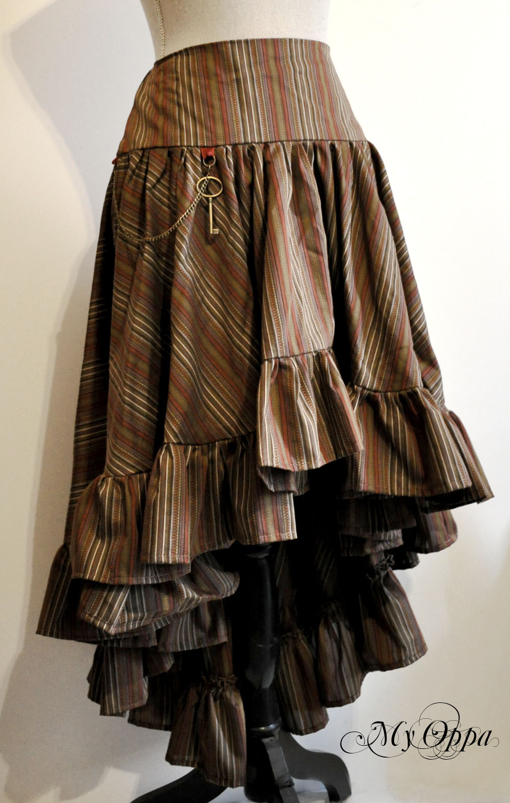 creation jupe steampunk my oppa skirt fashion