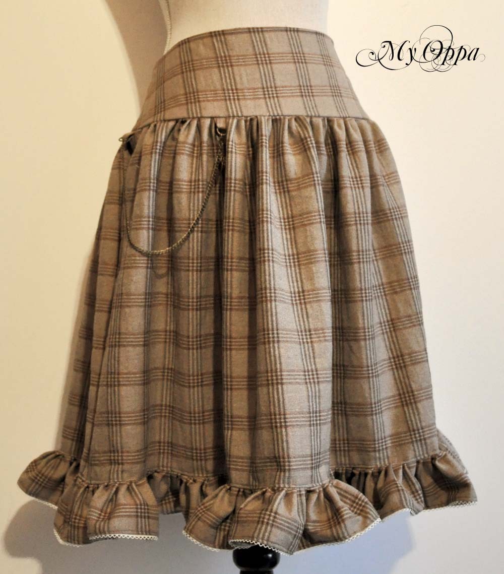 creation jupe steampunk my oppa skirt fashion