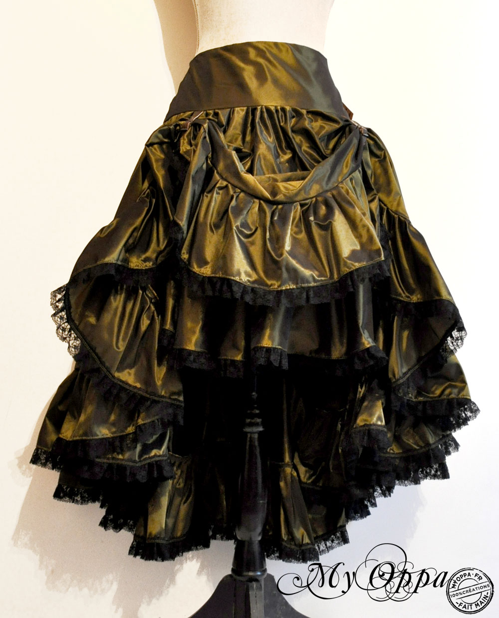 creation jupe steampunk my oppa lady skirt fashion