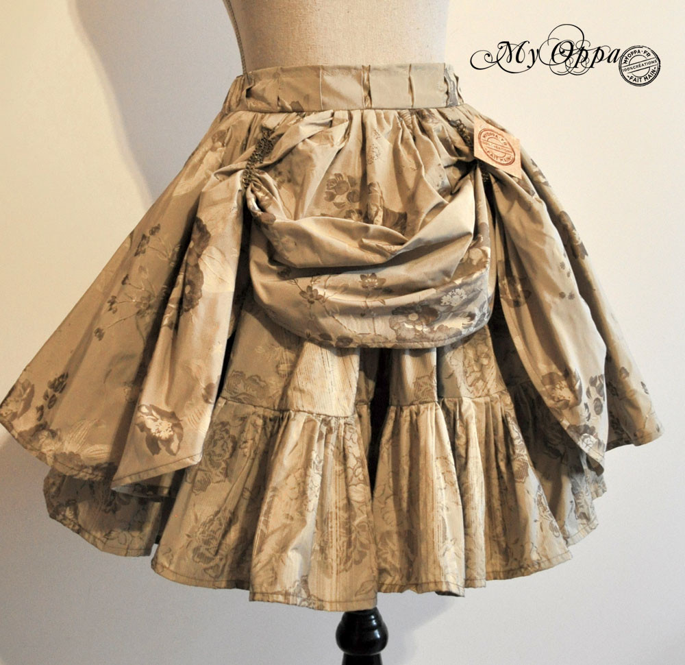 creation jupe steampunk my oppa skirt fashion