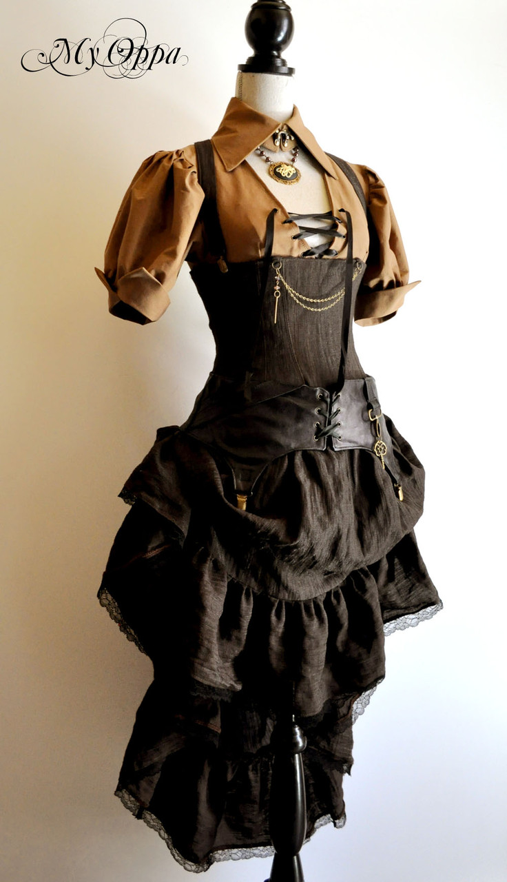 creation jupe steampunk my oppa