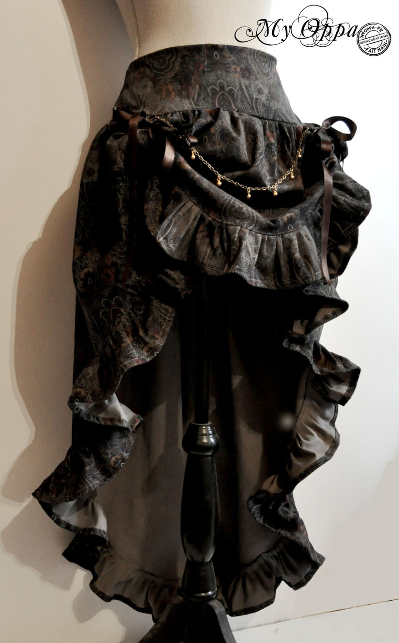 creation jupe steampunk my oppa skirt fashion