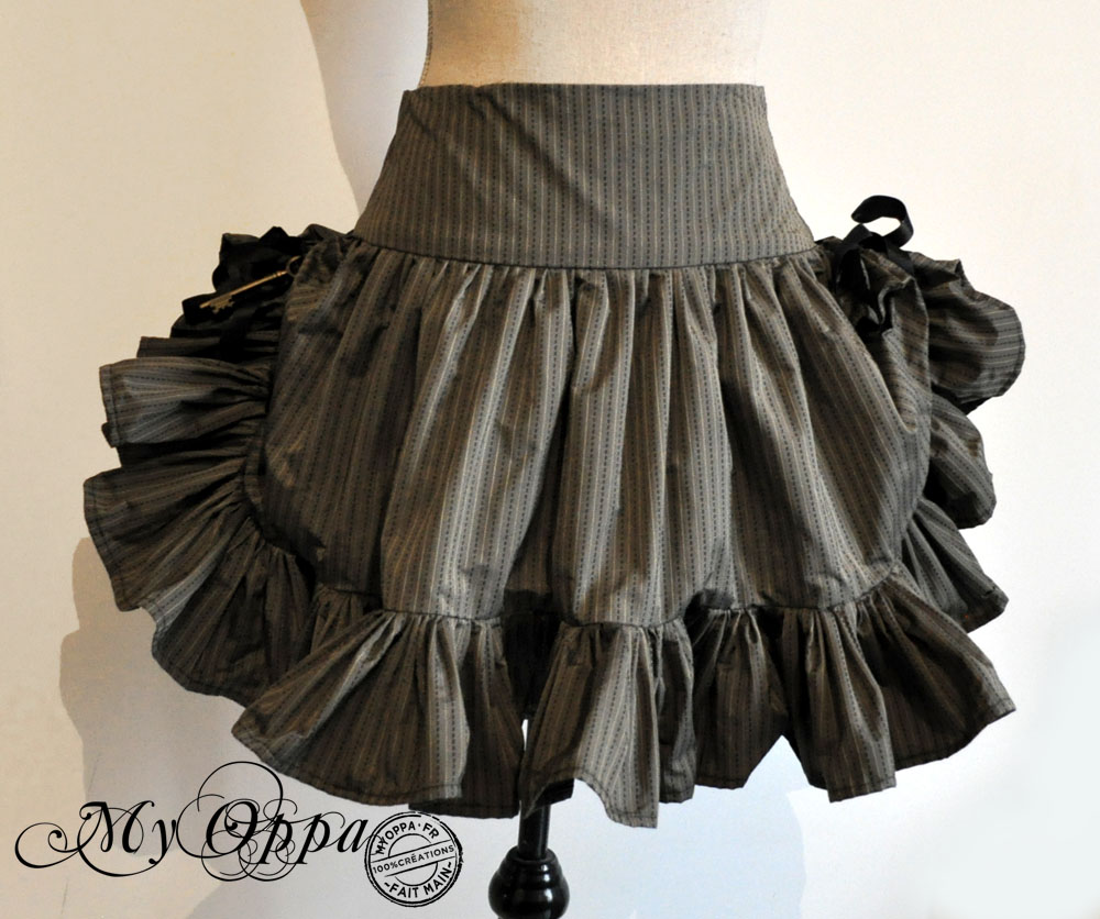 creation jupe steampunk my oppa skirt fashion