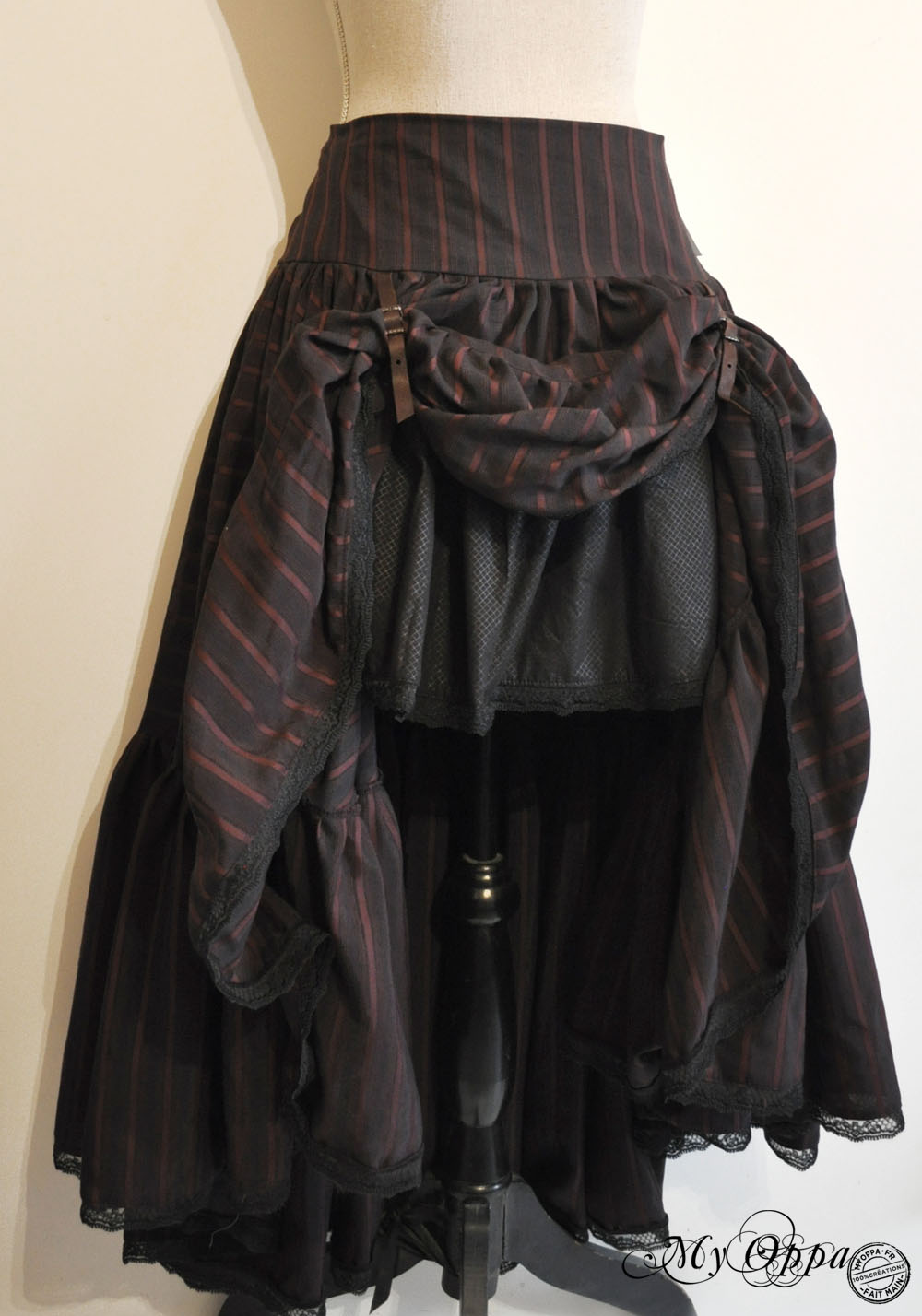 creation jupe steampunk my oppa  skirt fashion