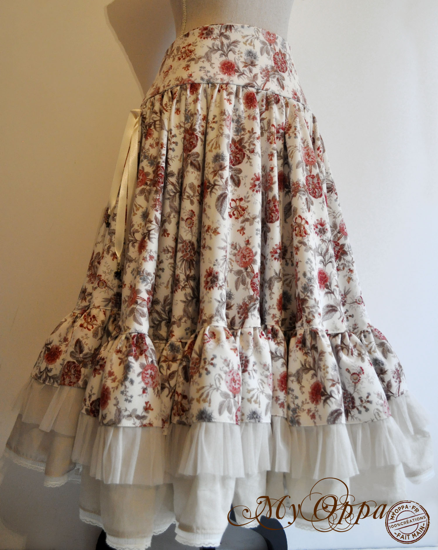 creation jupe my oppa bohème skirt fashion bohemian