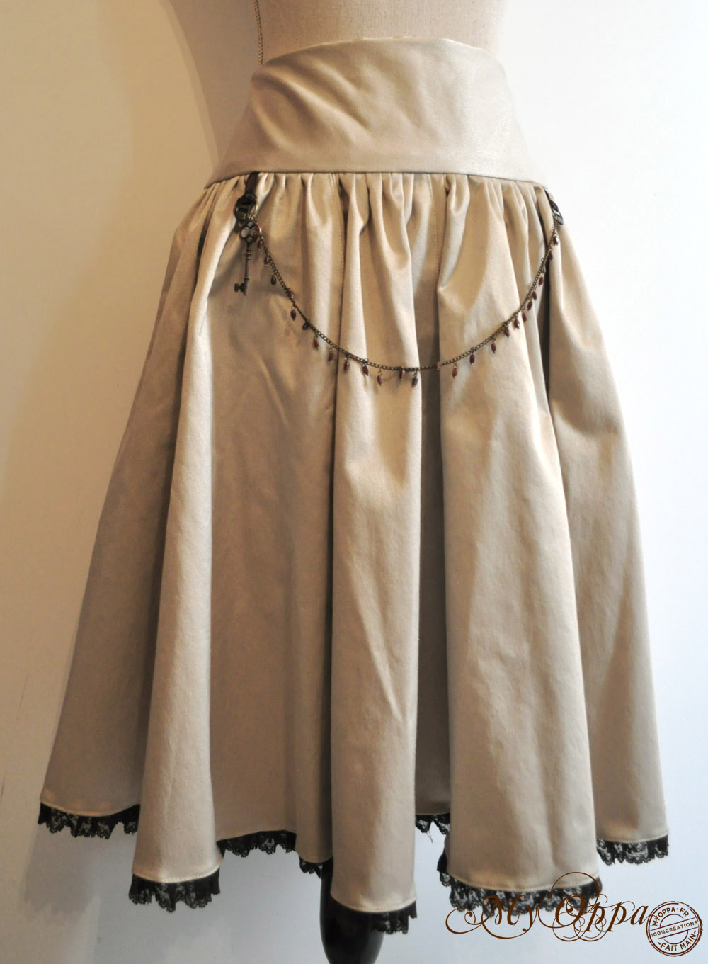 creation my oppa skirt steampunk clothes fashion costume