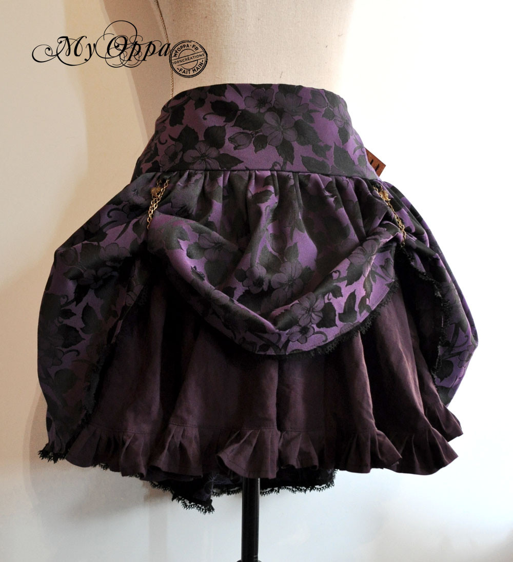 creation jupe steampunk my oppa skirt fashion
