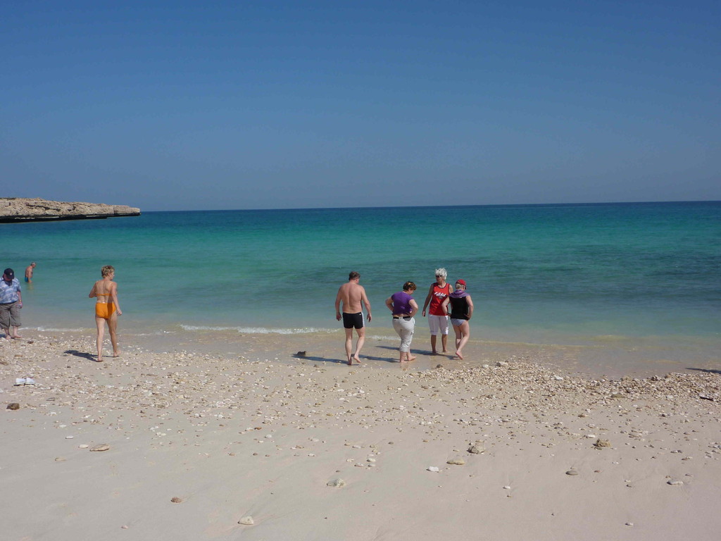 6. Tag - Auf der Fahrt von Sur nach Muscat - White Beach