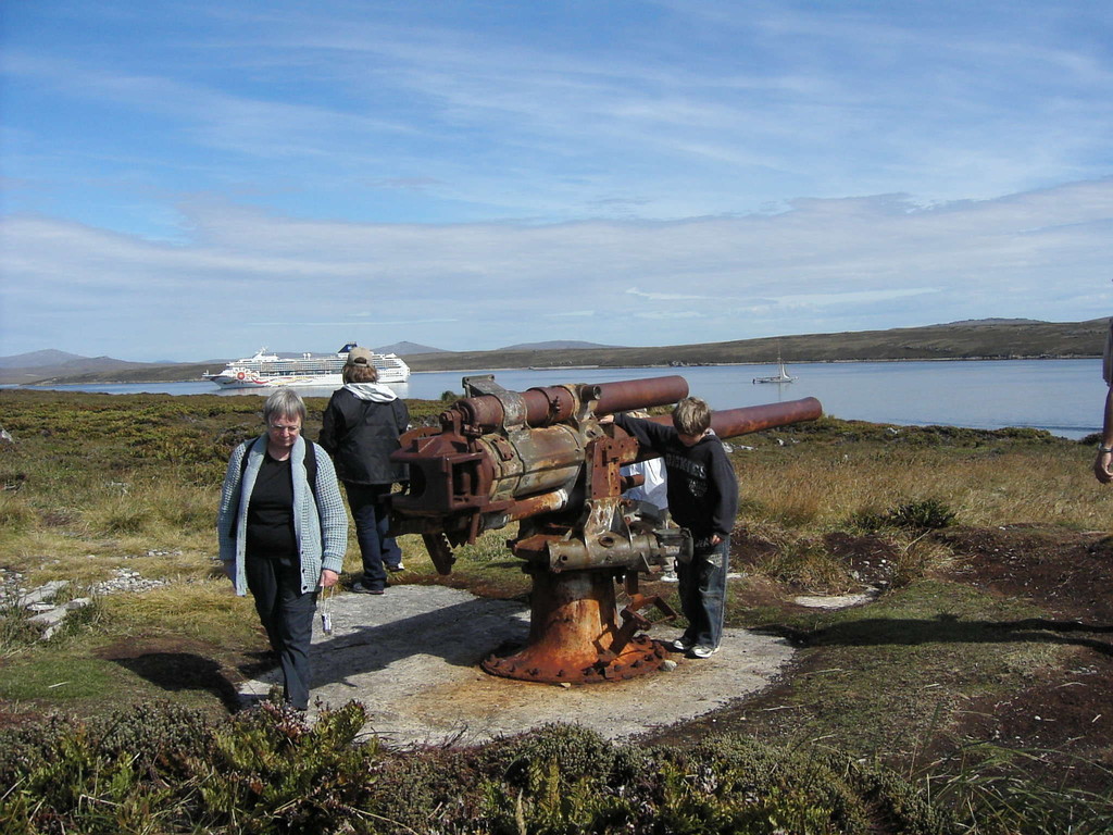 Stop Falklandinseln - Strand Gibsy Cove