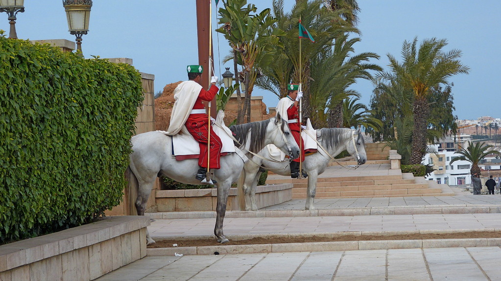 2.Tag - Rabat - Mausoleum von König Mohammed V. und Hassan II.
