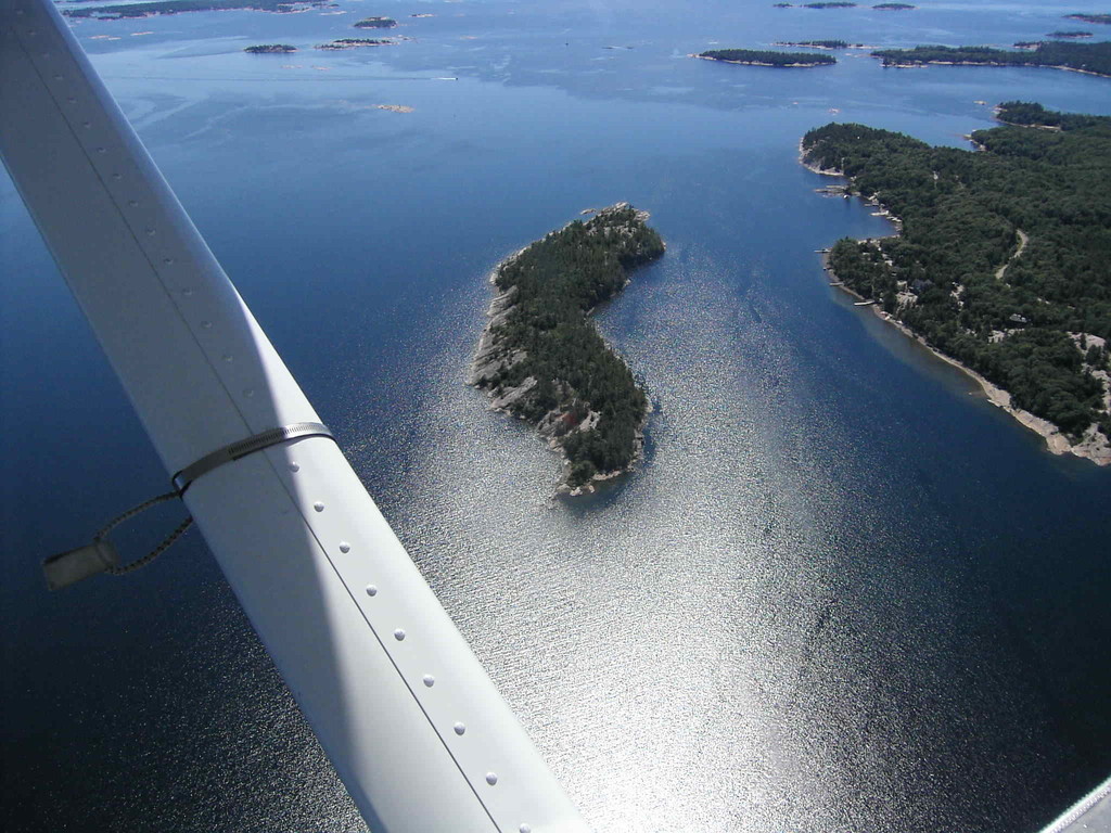 Georgian Bay/Parry Sound - Mit dem Wasserflugzeug über Parry Islands