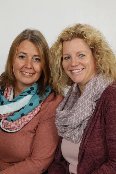 Ein starkes Team - Frau Kober und Frau Taghikhahan