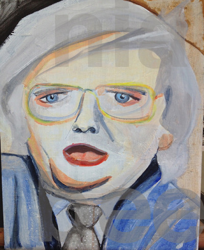 M. Gress 2014, (acrylic on wood)