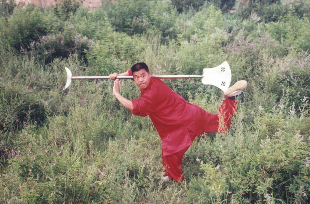 Shi De Meng mit dem Mondsichelspaten (Yue Yan Chan)