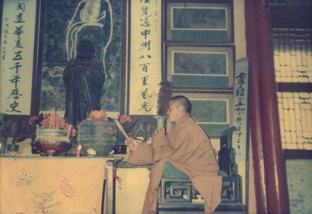 Im Shaolin Tempel am Beten