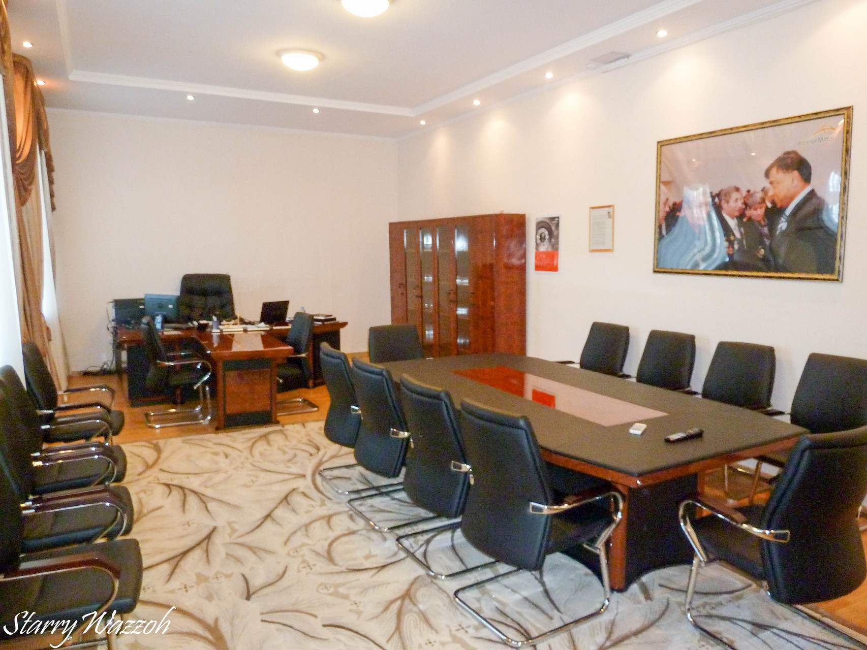 Chris's Office, Karaganda 2013