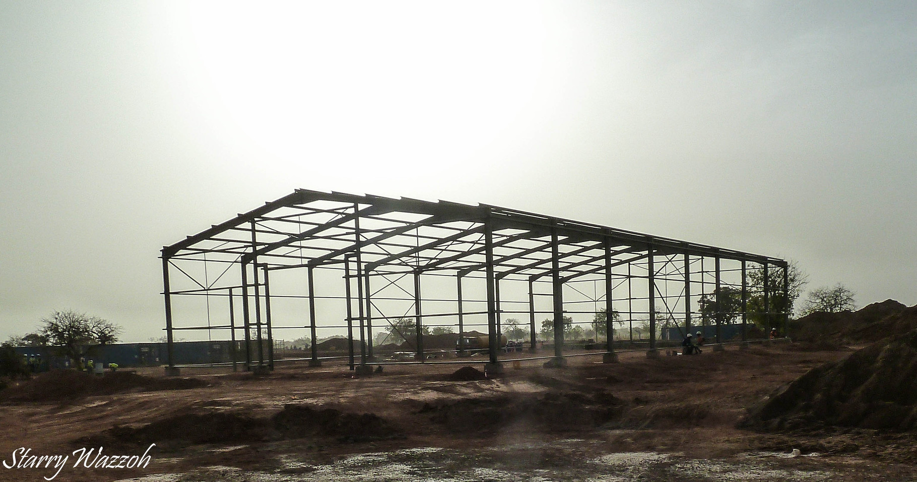 Constructing the Warehouse, Burkina Faso 2015