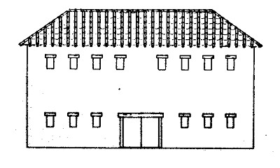 Jüngerer Speicherbau an der Villa rustica Wachenheim