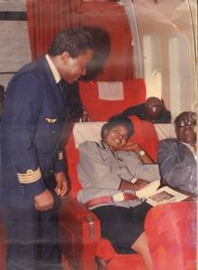 Jean Louis Angounou, premier commandant de bord camerounais