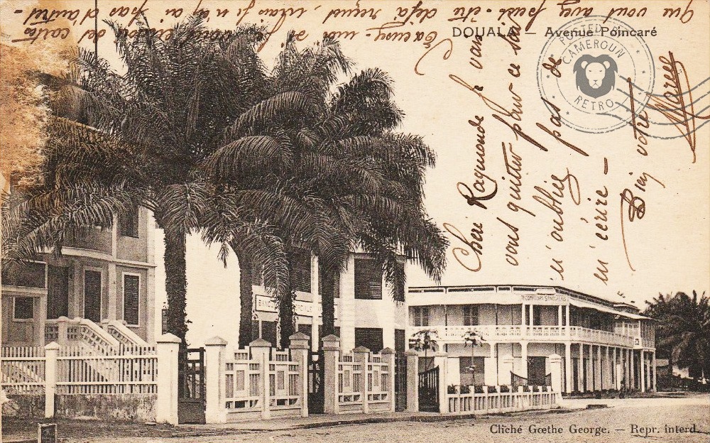 Douala dans les années 30 Avenue Poincaré