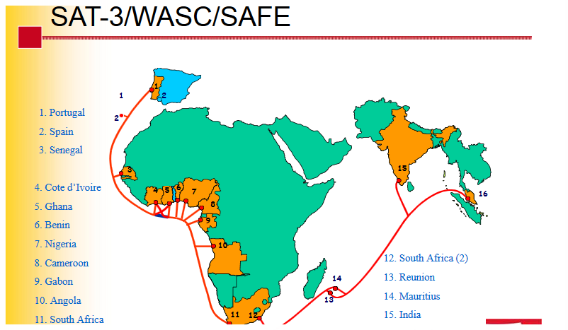 Avec la fibre optique portée par la câble sous-marin SAT-3, le Cameroun entre dans une nouvelle ère des télécommunications