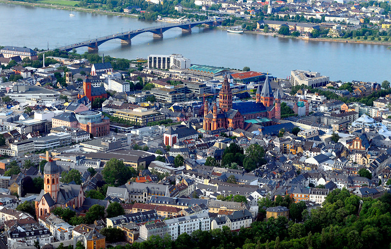 Perspektive aus der Luft (c) Bistum Mainz