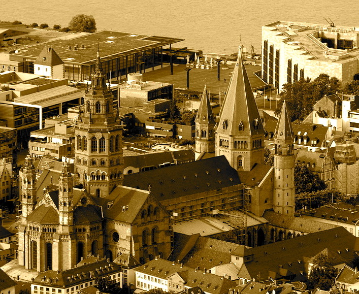 Perspektive aus der Luft (c) Bistum Mainz