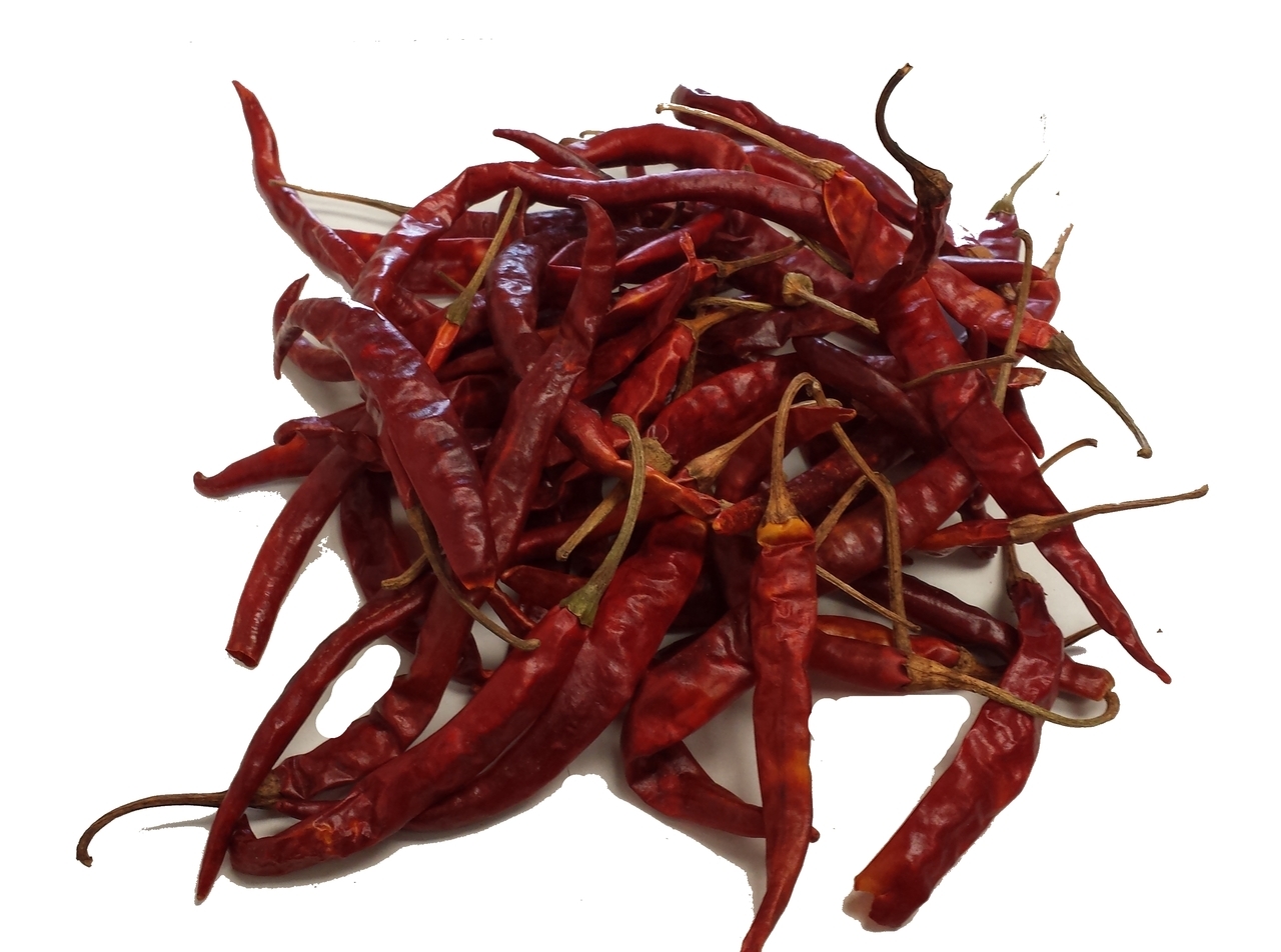 Piments secs entiers - Chile de Arbol - Capsicums.fr