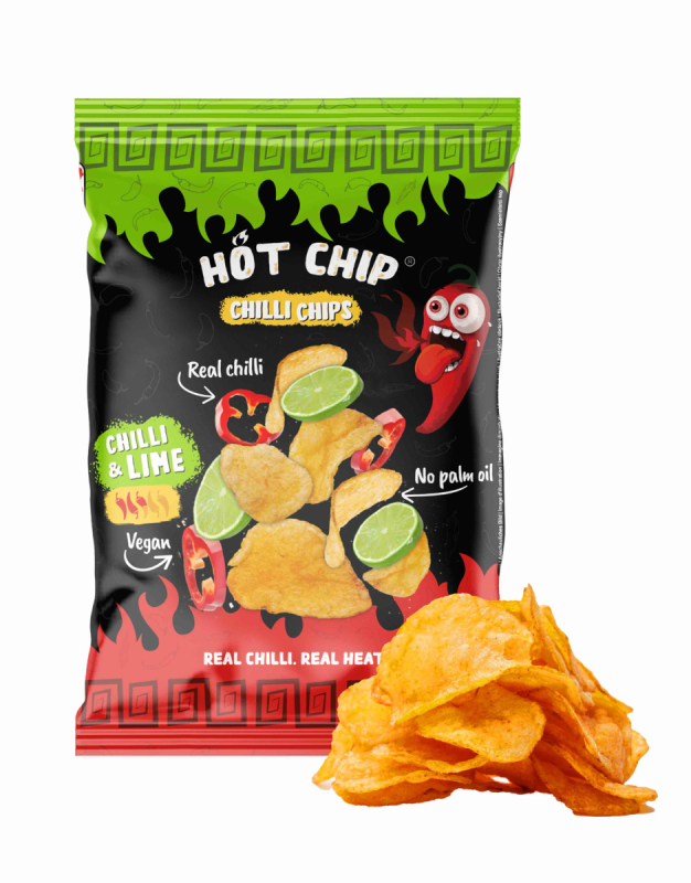 Chips Chilli & Lime-Hot Chip 