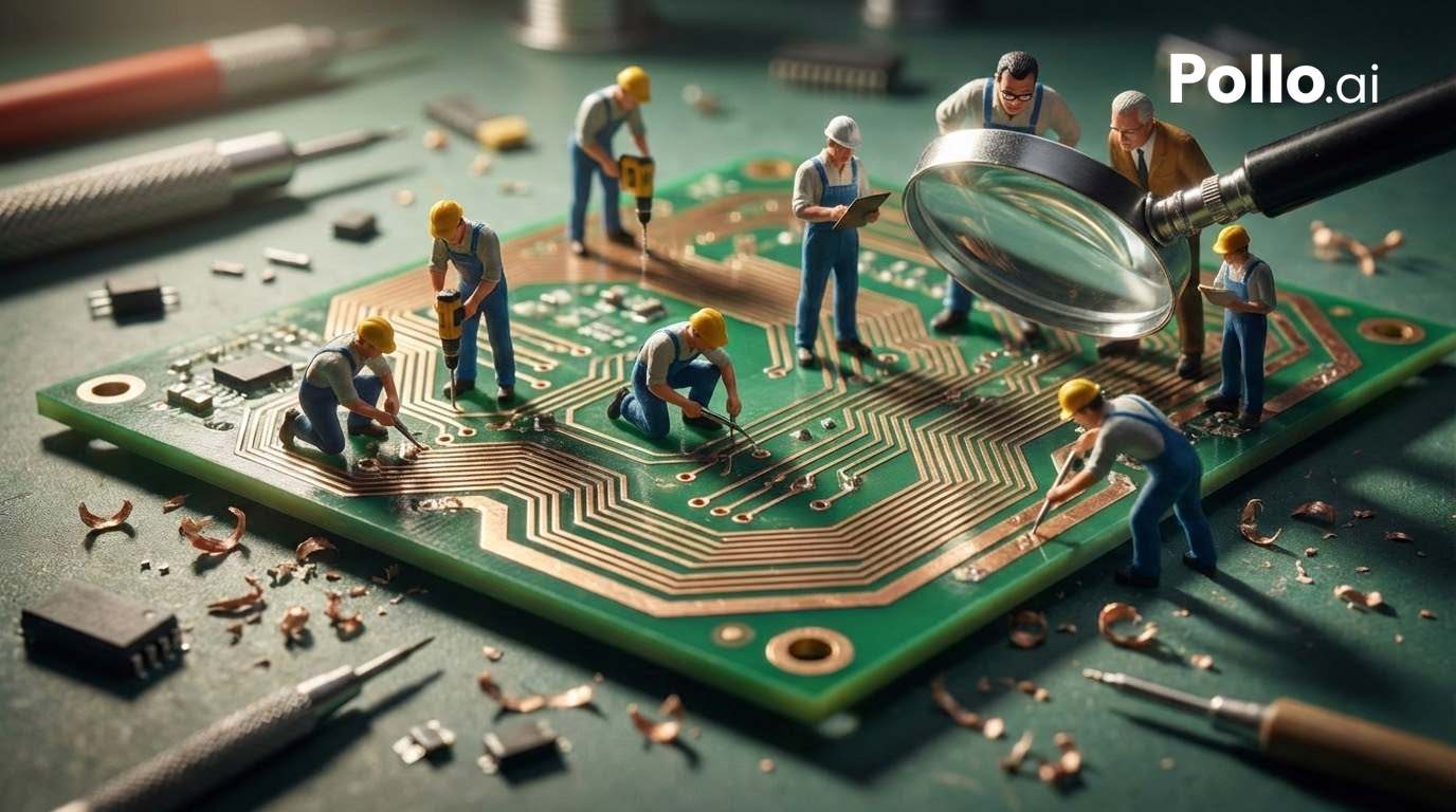 Grundlagen der Leiterplattenproduktion: Vom Substrat zur funktionellen Rohplatine