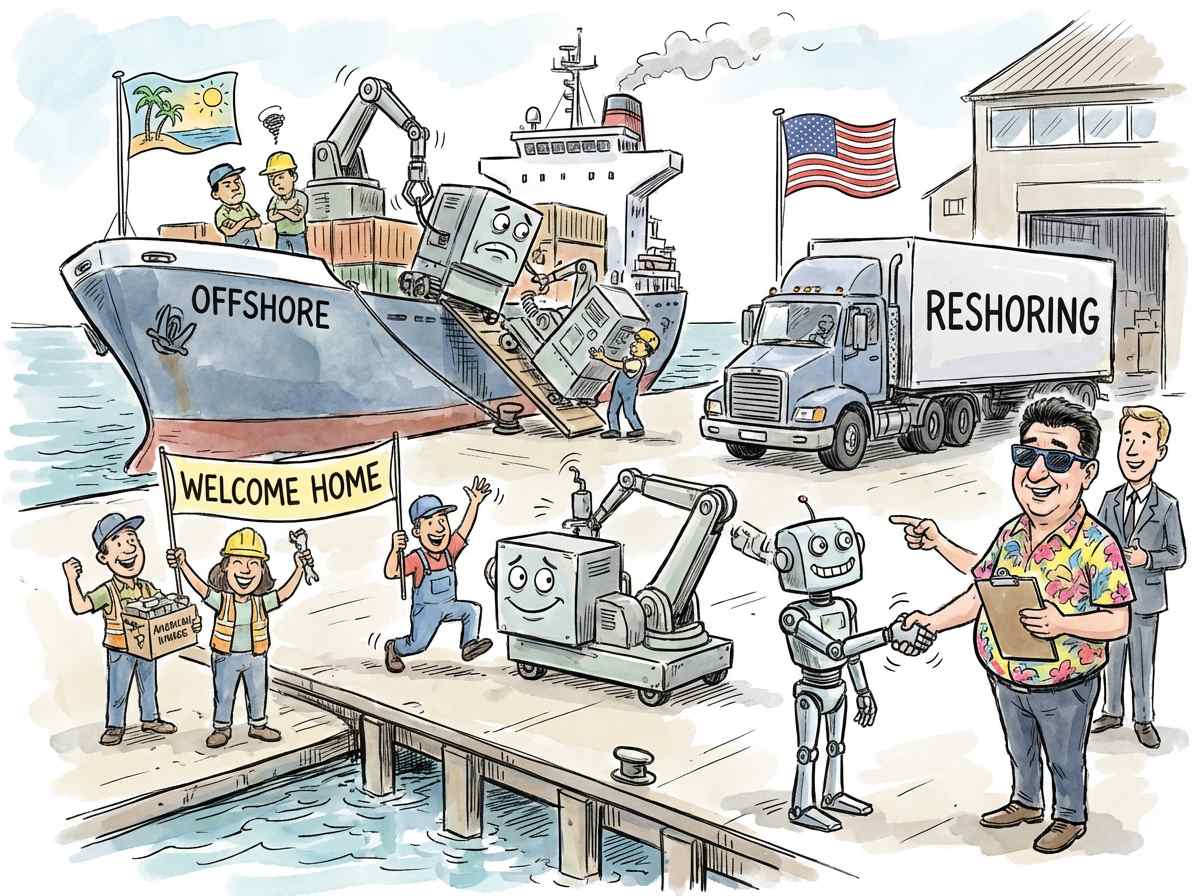 Sicher, Lokal, Stark: Warum Reshoring den Industrieeinkauf neu definiert