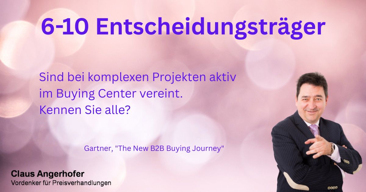 Gemeinsam entscheiden: Das Buying Center im Industriekauf