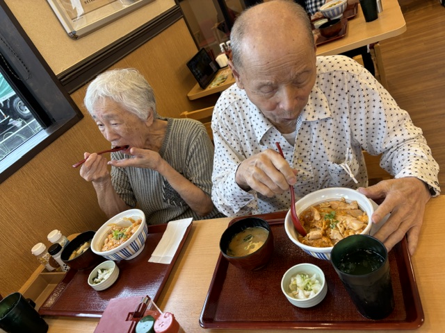 今日は外食
