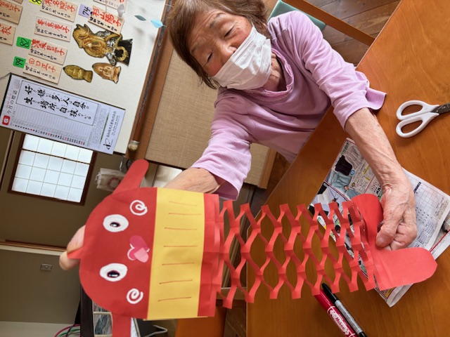 七夕かざりにねば～る君登場