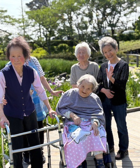 四季の里公園あやめ見学へ