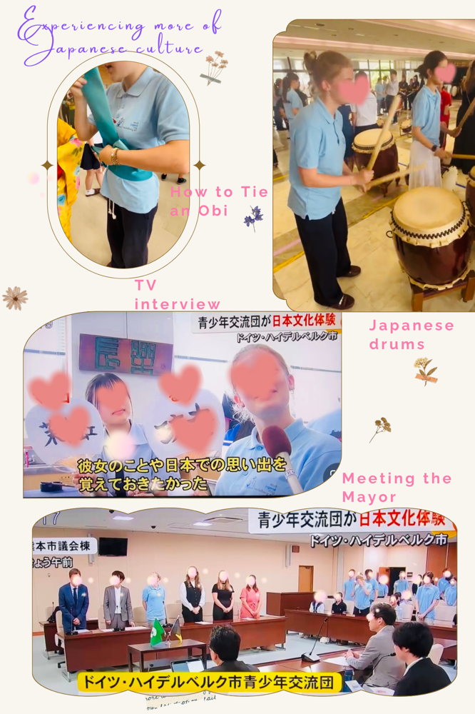 ドイツ高校の交換留学生がホームステイ