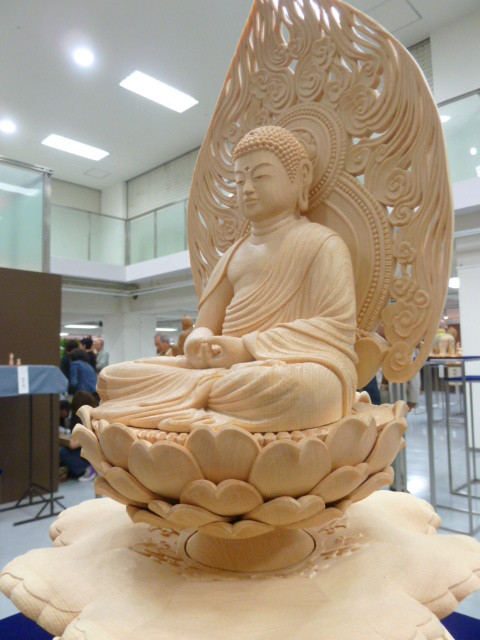 作 ・　木 下　聖 峰　　「阿弥陀如来座像」