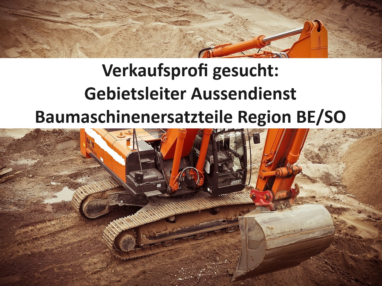 Verkaufsprofi als Gebietsleiter/in Aussendienst Baumaschinen Kantone BE/SO