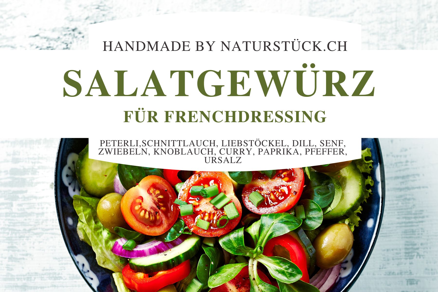 Sommer im Glas – mein hausgemachtes Salatgewürz