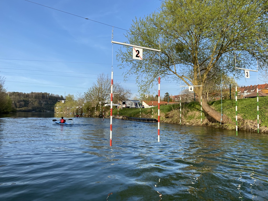 Slalomstrecke SV Forelle