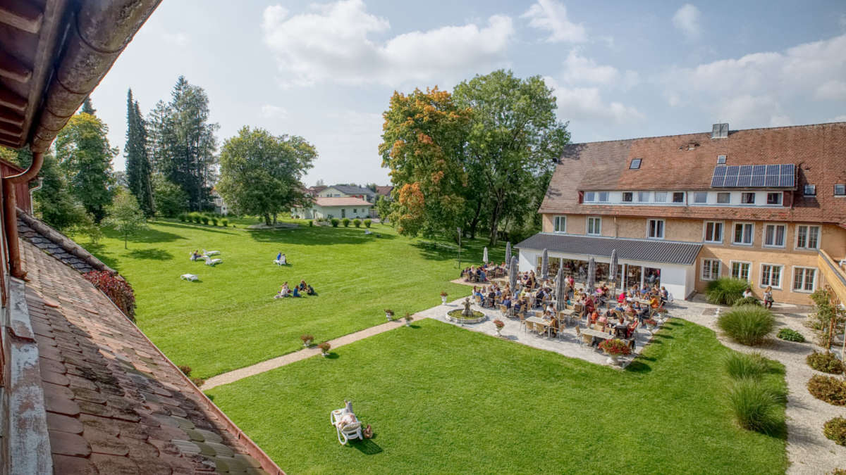 Innenhof des Zentrums