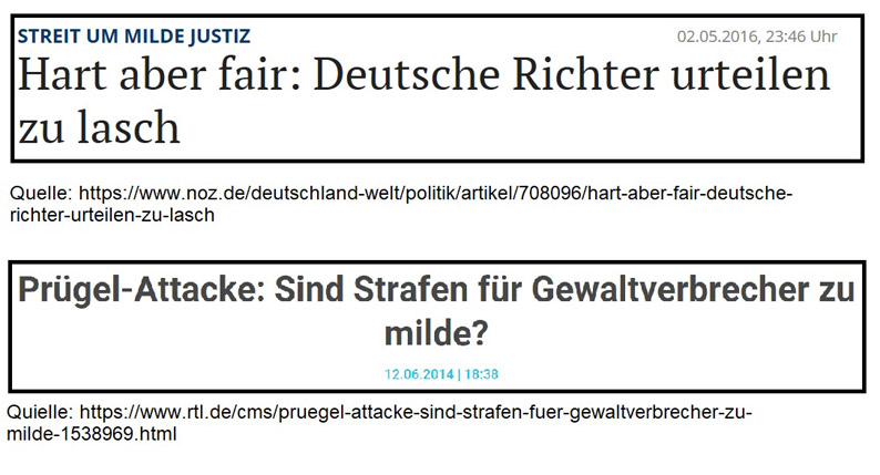 Wie hoch soll die Strafe sein - Grundsätze der ...